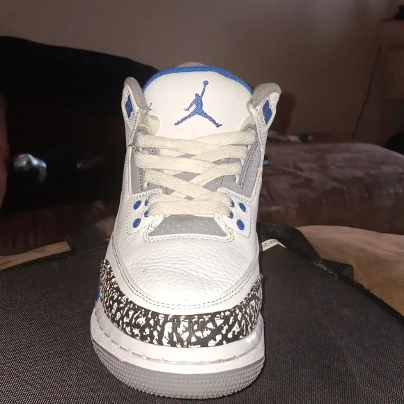Air Jordan 3 Race Blue Retro - Picture 3 of 6